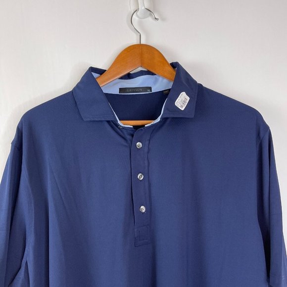 greyson Other - Greyson Polo Shirt Navy Blue Mens Size XL NWOT